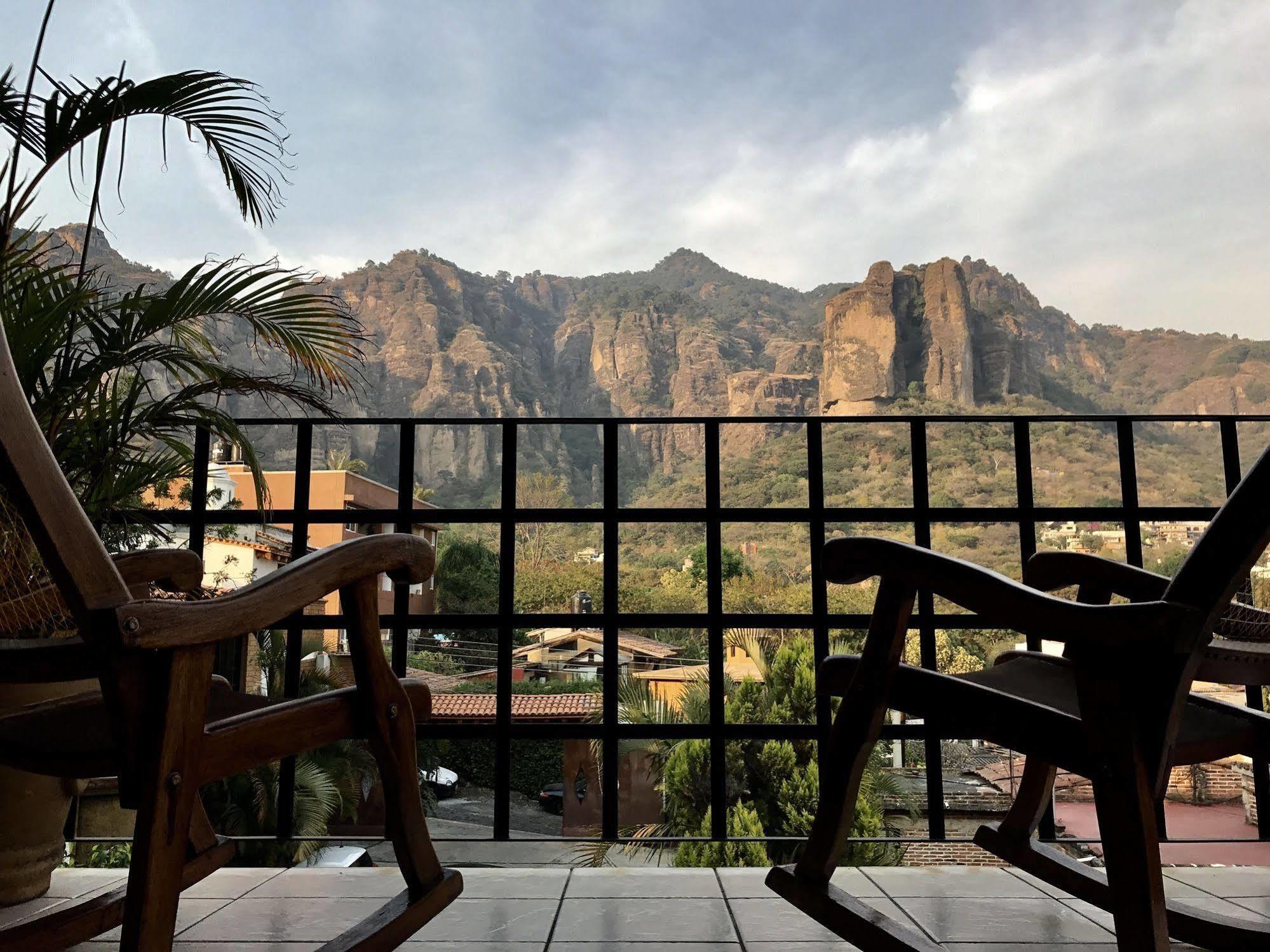 Posada Nican Mo Calli Tepoztlan Bagian luar foto